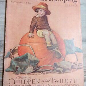 Good Housekeeping magazine November 1924 - AS IS - no back cover - Bonnie Bessie